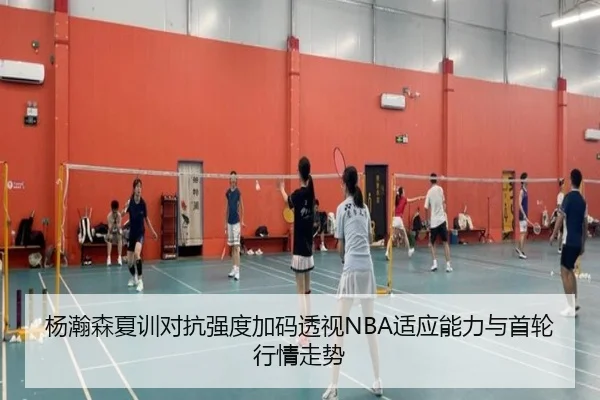 杨瀚森夏训对抗强度加码透视NBA适应能力与首轮行情走势